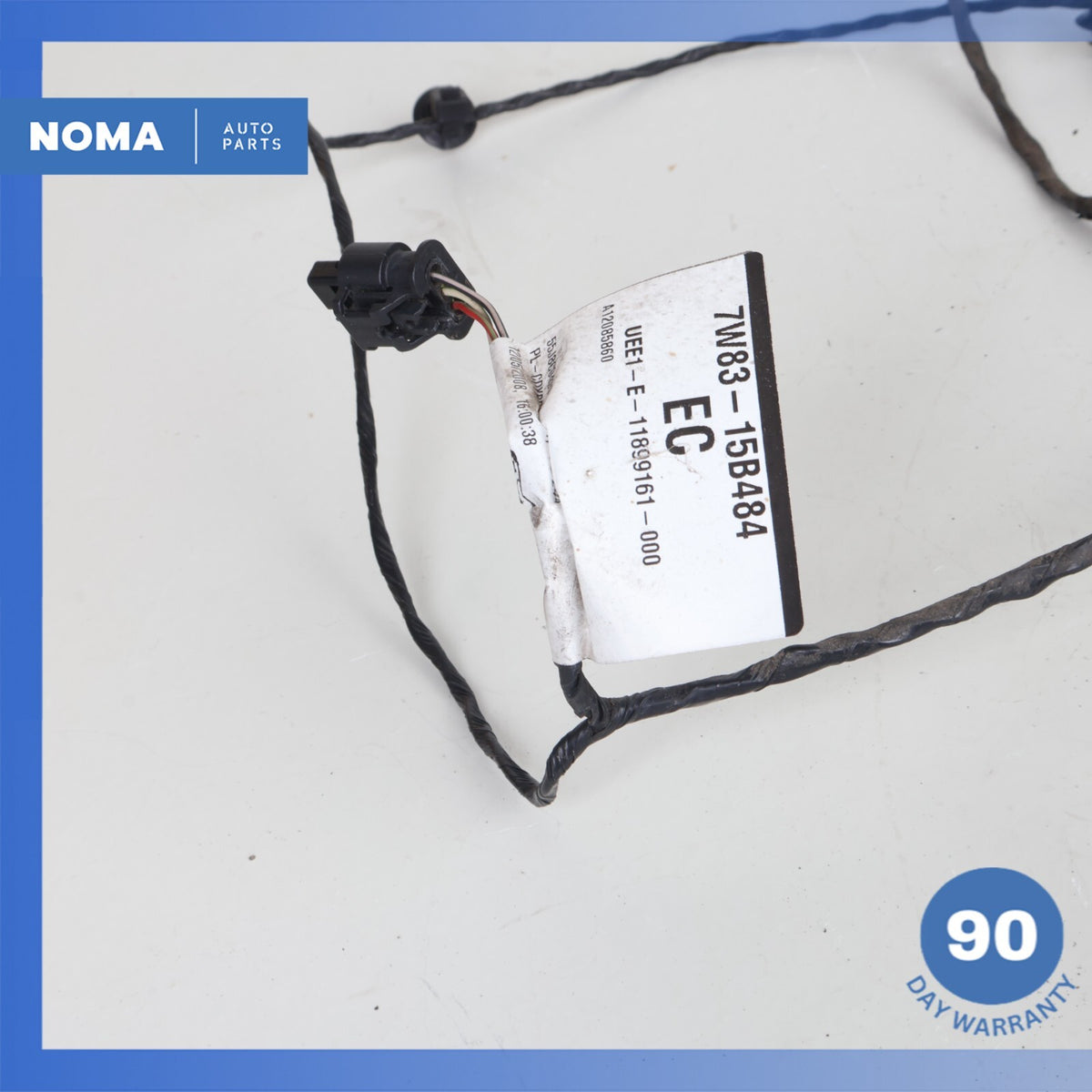 07-09 Jaguar X150 XKR Rear Bumper Wiring Wire Harness 7W8315B484EC OEM - photo 8