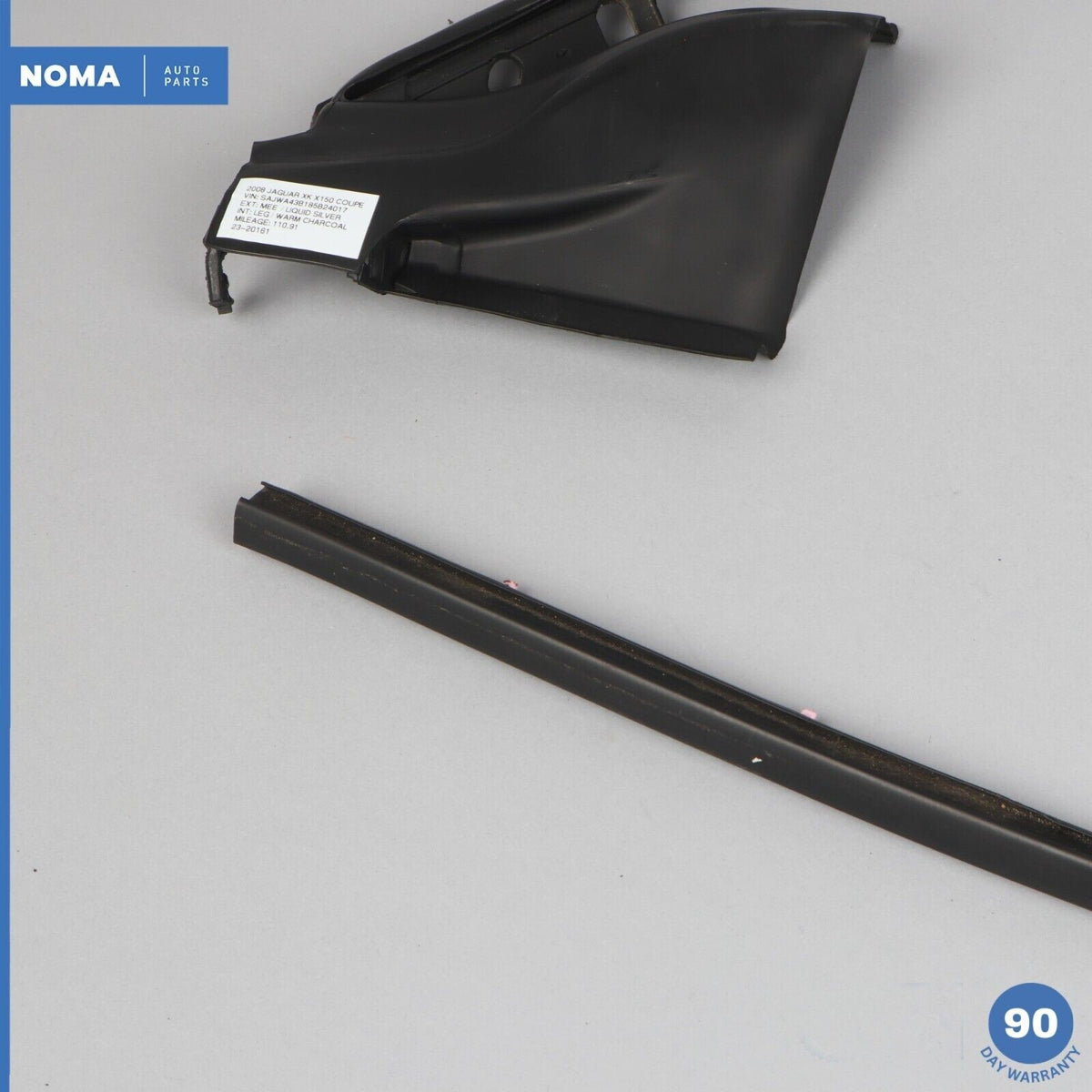 07-15 Jaguar X150 XK XKR Left Driver Side Door Lower Weather Strip Seal OEM - photo 6