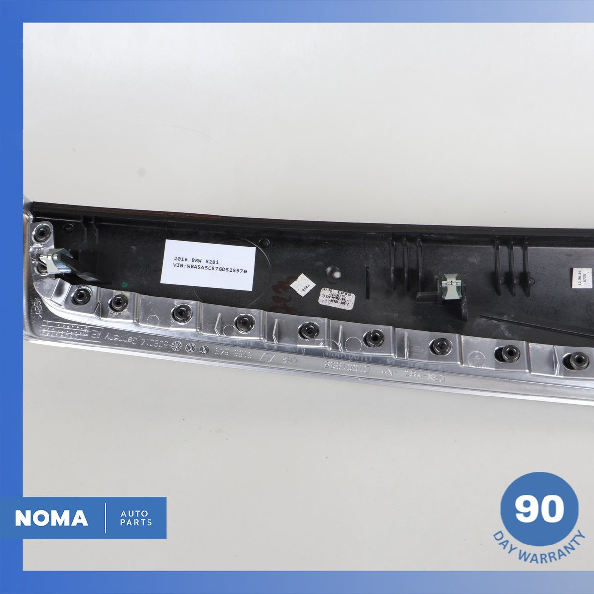 11-16 BMW F10 528i Dashboard Panel Center Console Door Trim Set Wood OEM 80k - photo 8