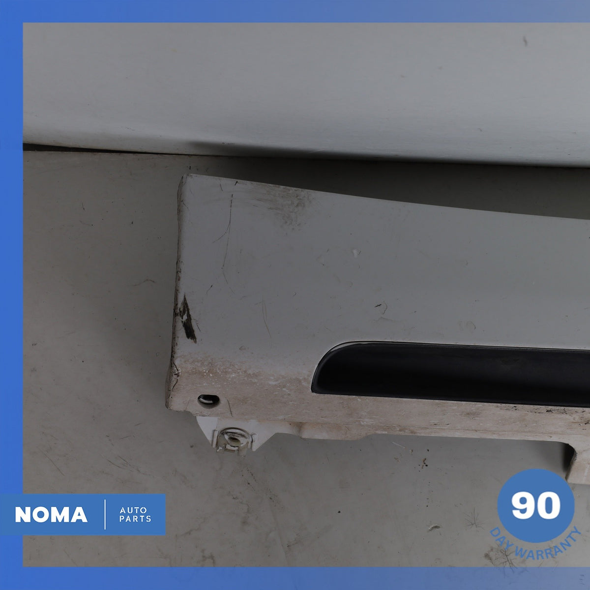 16-22 BMW G12 740i M Sport Left Driver Side Skirt Molding Rocker Panel White OEM - photo 9