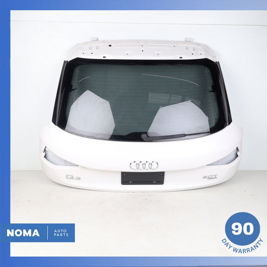 15-18 Audi 8UB 8UG Q3 Trunk Lid Liftgate Tailgate Hatch Shell White OEM - photo 1