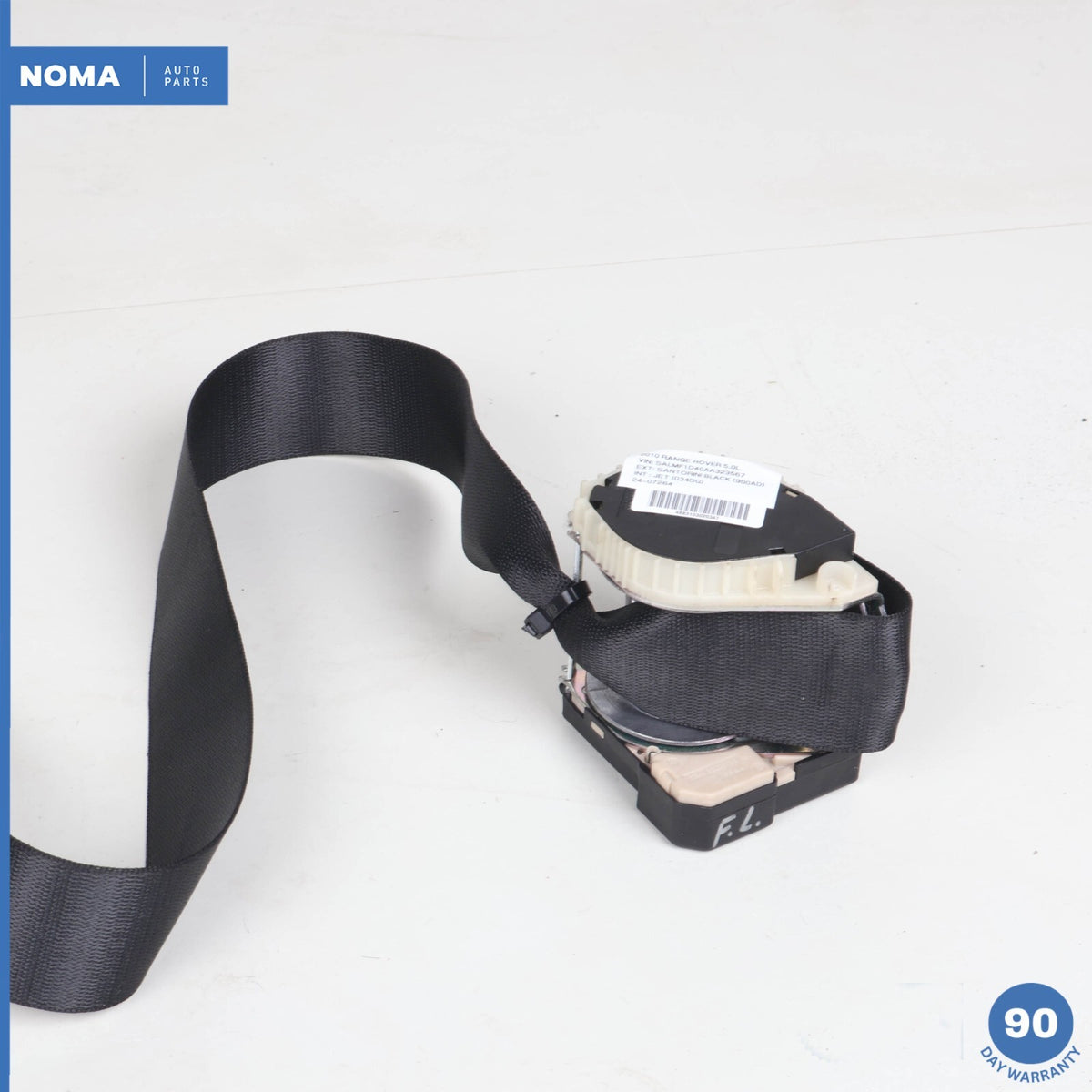 10-12 Land Rover Range Rover L322 Front Left Driver Side Seat Belt Seatbelt OEM - photo 8