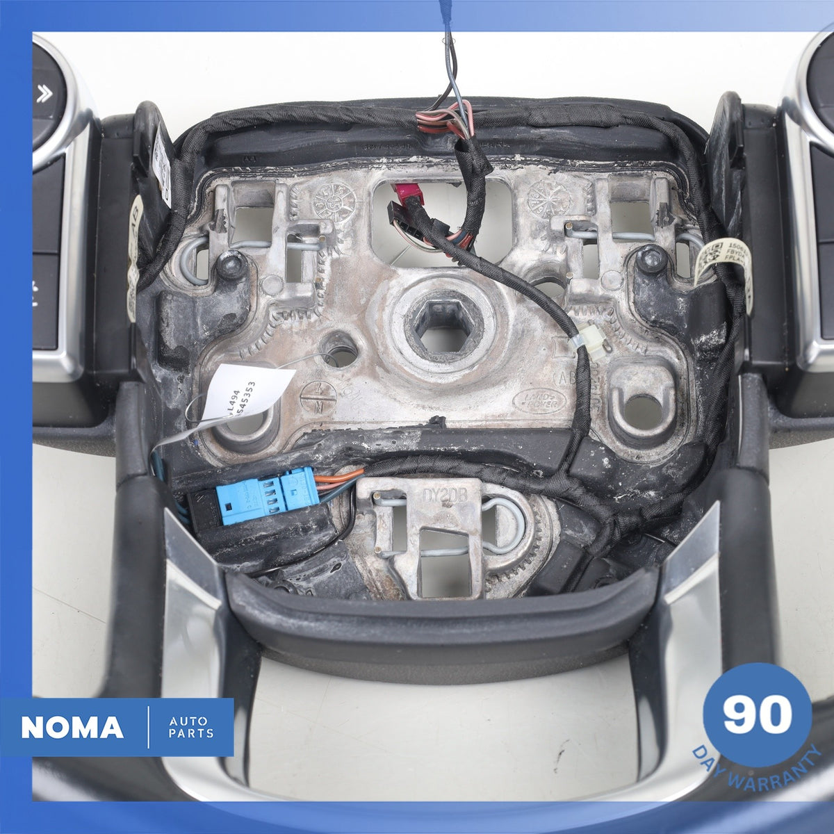 14-22 LR Range Rover Sport L494 Leather Heated Steering Wheel w/ Switches OEM - photo 9