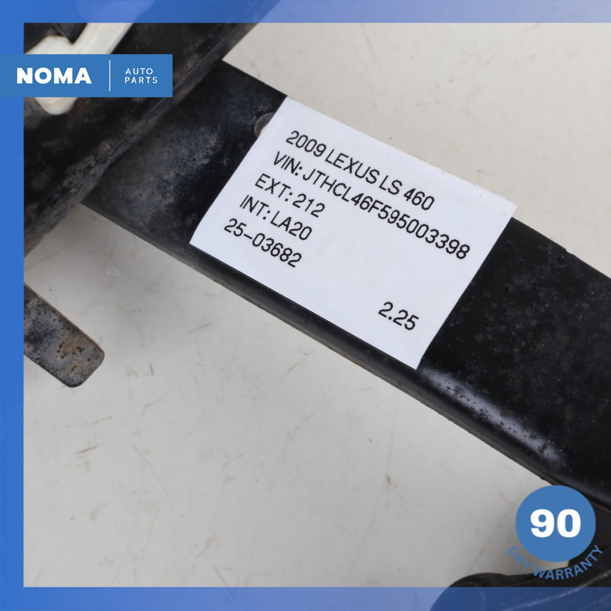 2009 Lexus USF40 LS460 Rear Left Side Suspension Height Level Sensor OEM - photo 10