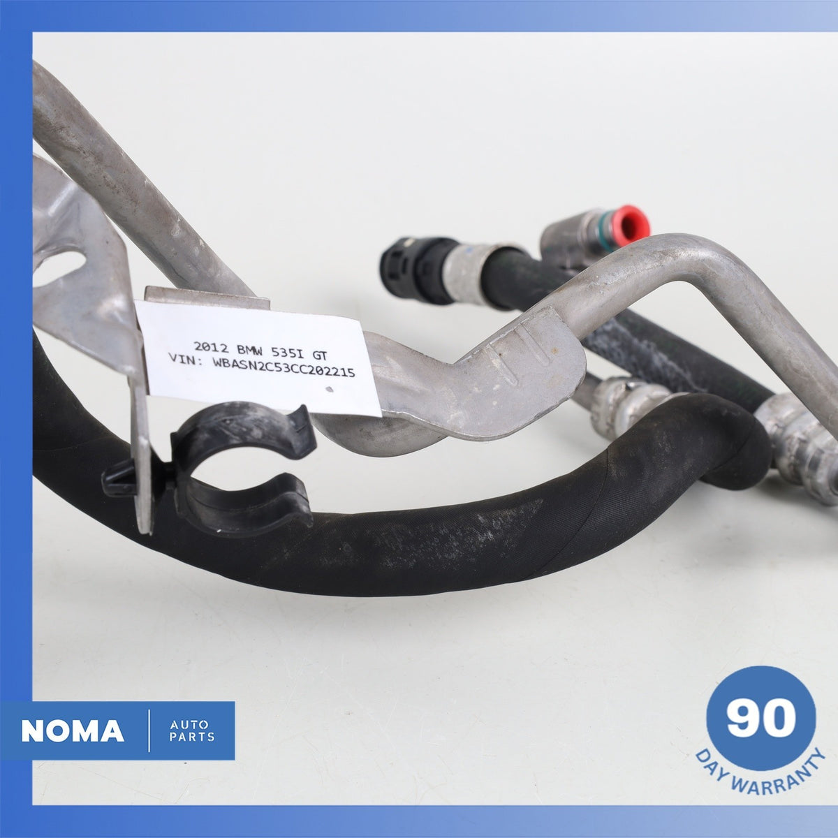 BMW F07 535i GT N55 3.0L Power Steering Hose Line 32416789455 OEM - photo 11
