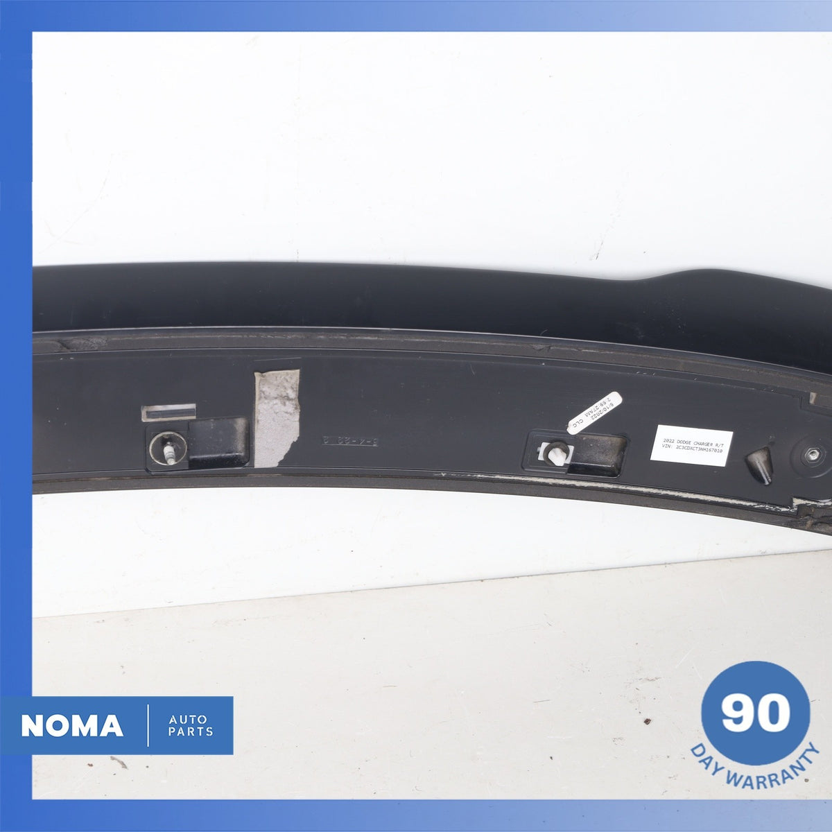 17-23 Dodge LD Charger Trunk Lid Molding Trim Spoiler Black 5NH39TZZAC OEM - photo 9