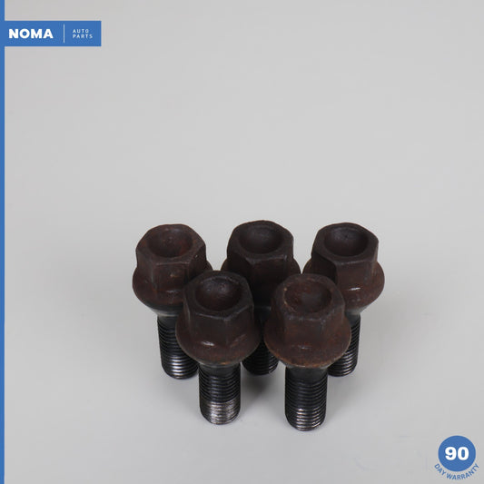 01-05 BMW 325i E46 Wheel Rim Lug Bolts Nuts Set of 5 36136781150 OEM - photo 1