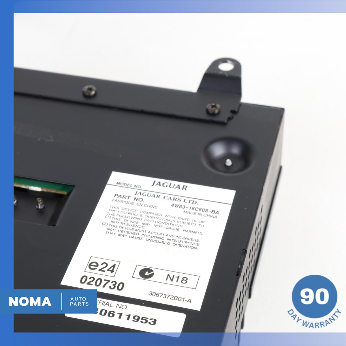 05-06 Jaguar X100 XK8 XKR Premium Sound Audio Amplifier Amp 4W8318C808BA OEM - photo 10