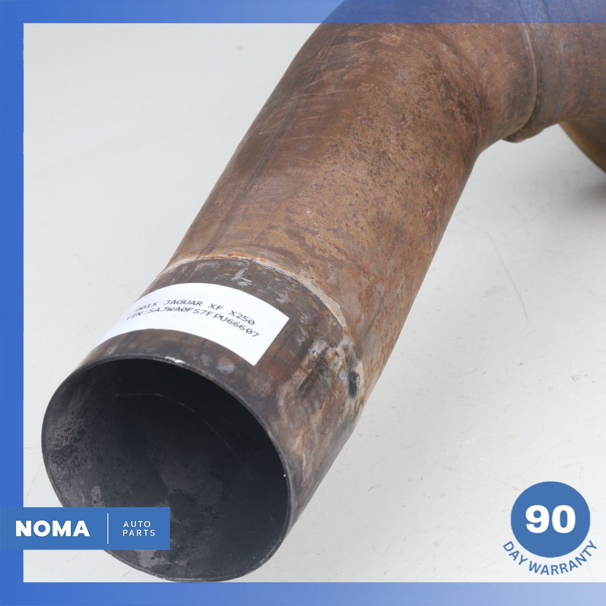 13-15 Jaguar X250 XF 2.0L 204PT Exhaust Downpipe CX235E212EE OEM 74k - photo 14