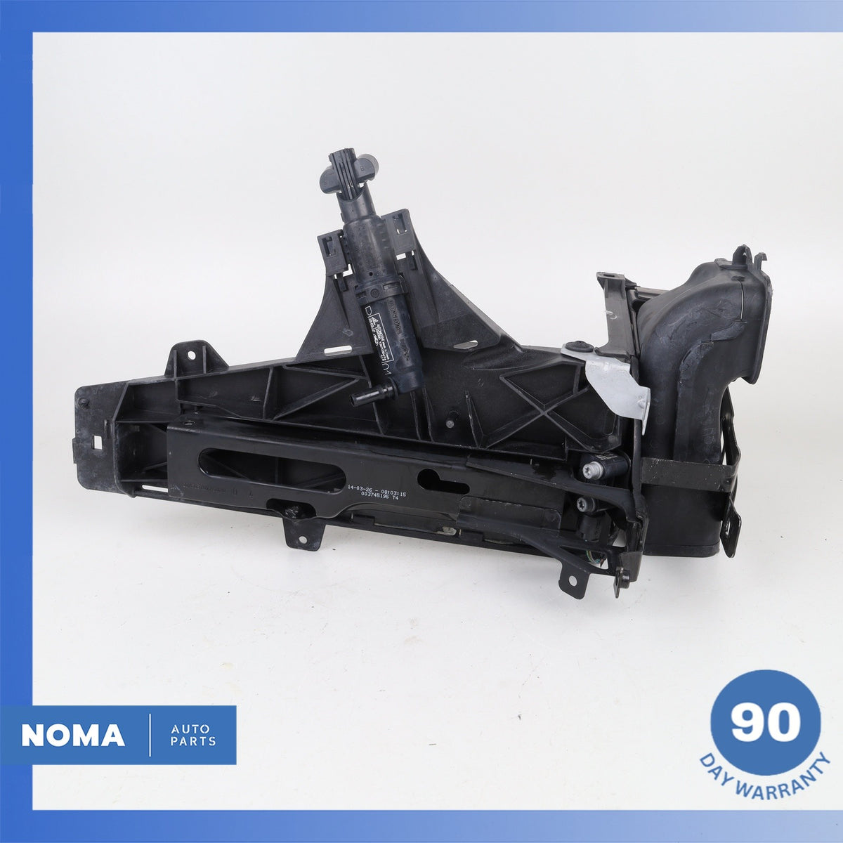 09-15 BMW F02 750i 740i Right Headlight Support Mount Bracket w/ Hood Latch OEM - photo 10