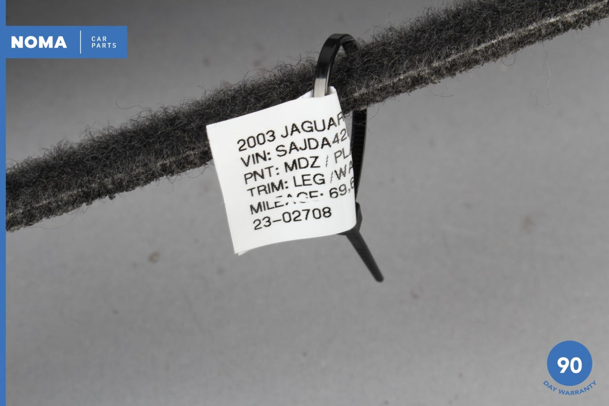 01-04 Jaguar XK8 XKR X100 Rear Right Passenger Side Trunk Carpet Cover OEM - photo 13