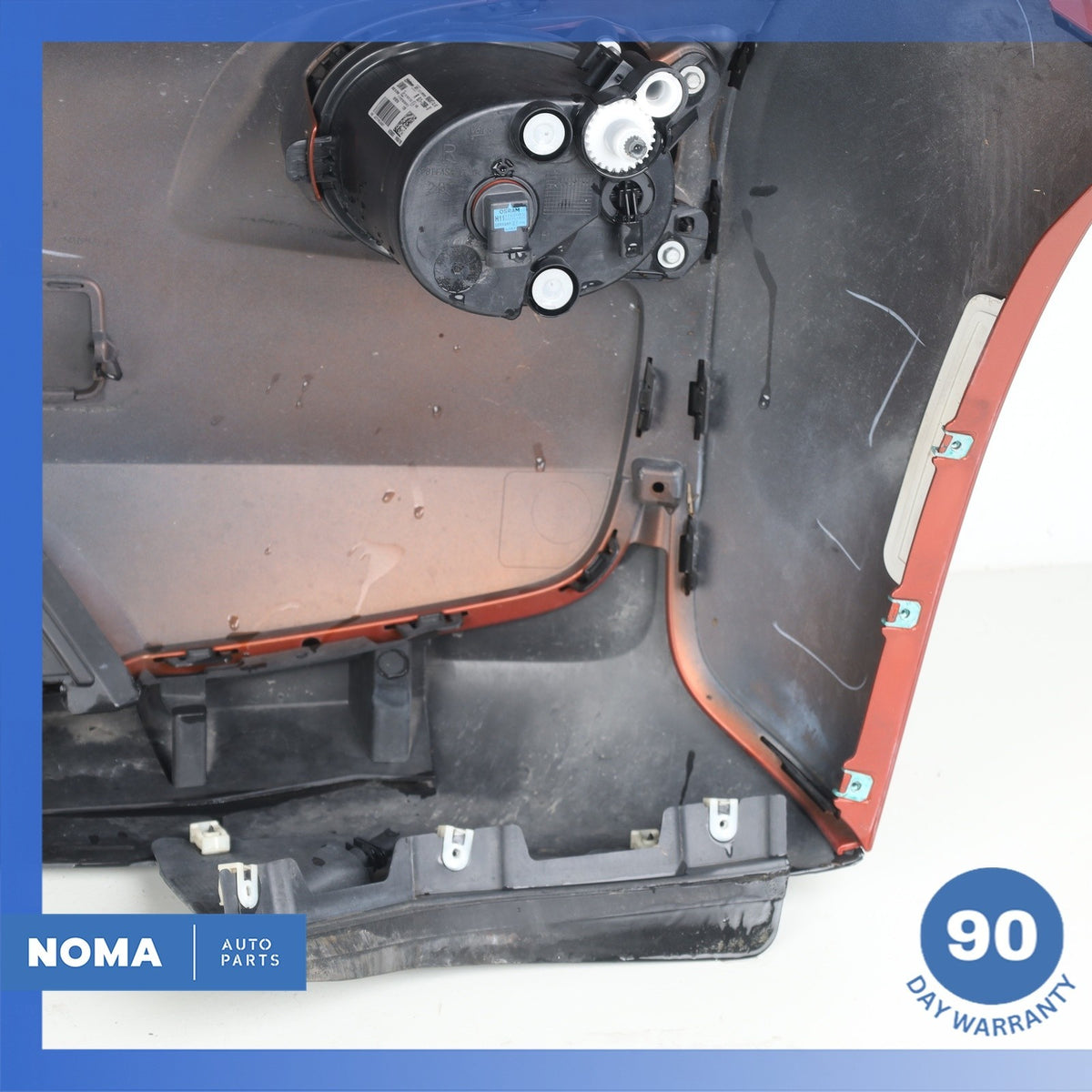 14-17 BMW i3 I01 Hybrid Front Bumper Cover Assembly Orange OEM 78k - photo 15