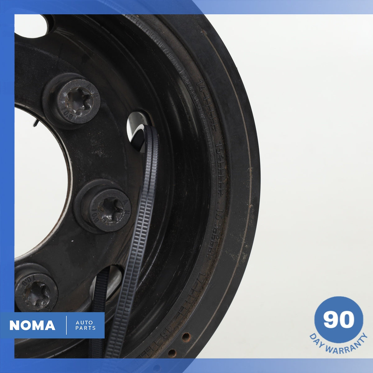 10-23 LR Range Rover Sport L494 F-Type XF Engine Crankshaft Balancer Pulley OEM - photo 4