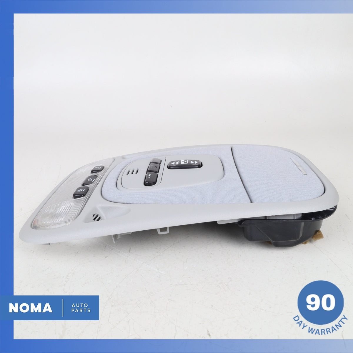 04-07 Jaguar X350 XJ8 XJR Front Overhead Dome Light Console Gray OEM 62k - photo 14