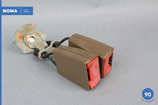 98-03 Jaguar XJ8 XJR X308 Rear Left and Center Double Seat Belt Buckle AEK OEM - photo 1