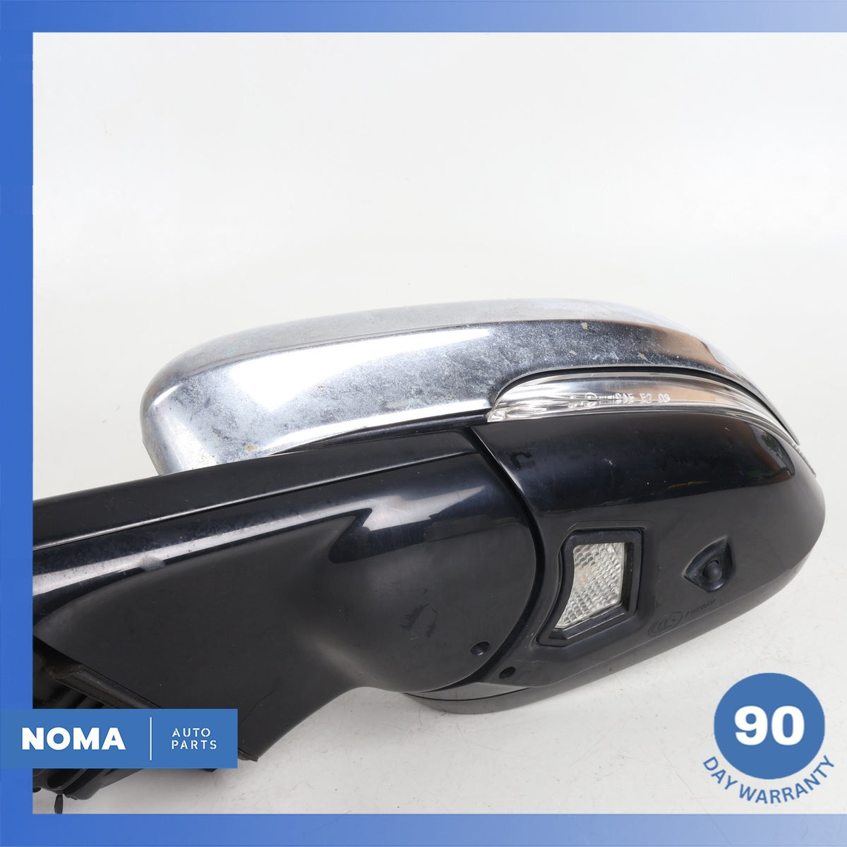 10-19 Jaguar X351 XJ XJR Left Side Rear View Door Mirror w/ Blind Spot OEM 70k - photo 4
