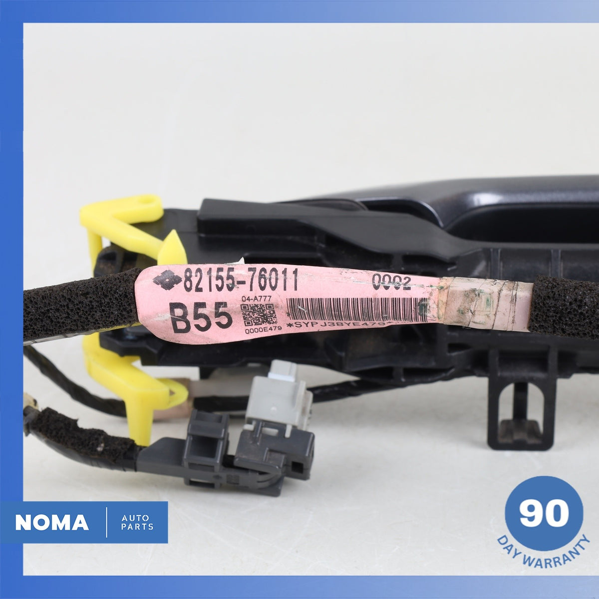 Lexus ZWA10 CT200h Front Right Exterior Door Handle w/ Bracket Gray OEM - photo 11
