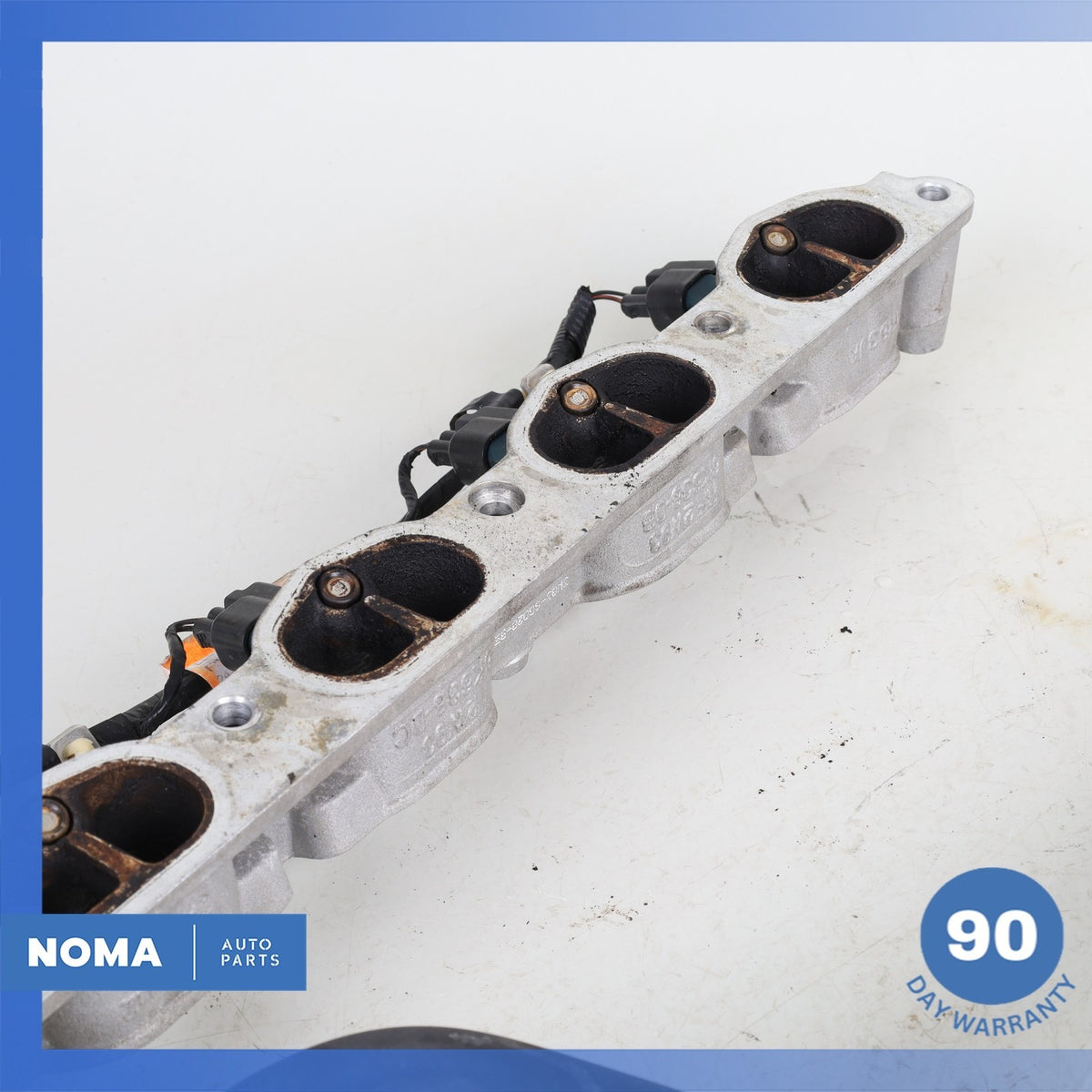 03-06 Jaguar X100 XKR S/C Induction Manifold Adaptor Set w/ Fuel Rail OEM 78k - photo 16