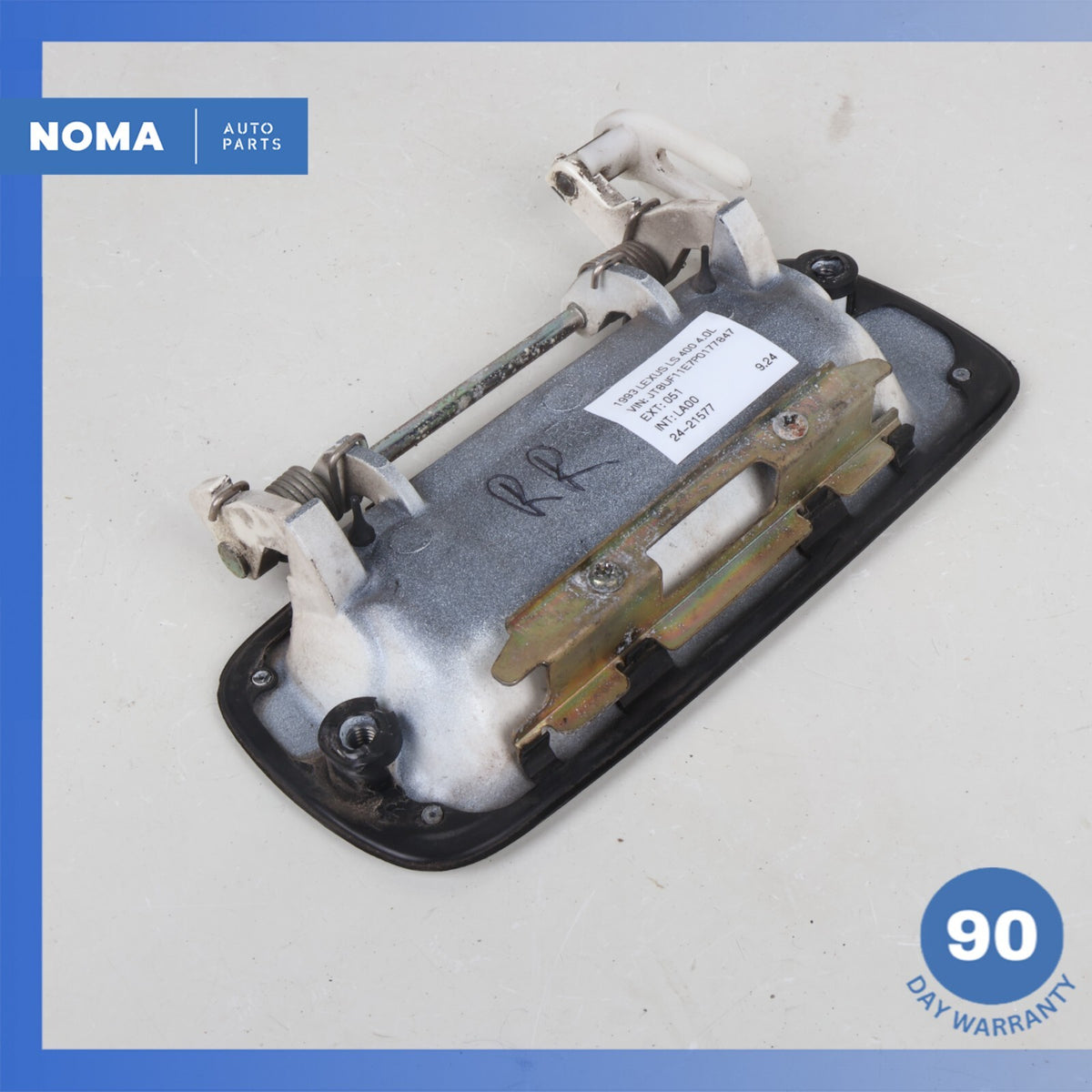 90-94 Lexus UCF10 LS400 Rear Right Passenger Side Exterior Door Handle OEM - photo 6