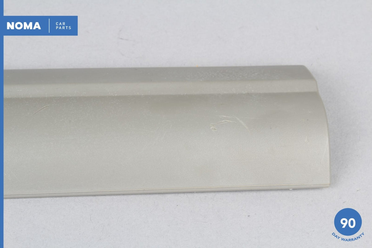 04-10 BMW 530i E60 E61 Front Right Passenger Side Door Sill Scuff Trim Grey OEM - photo 2