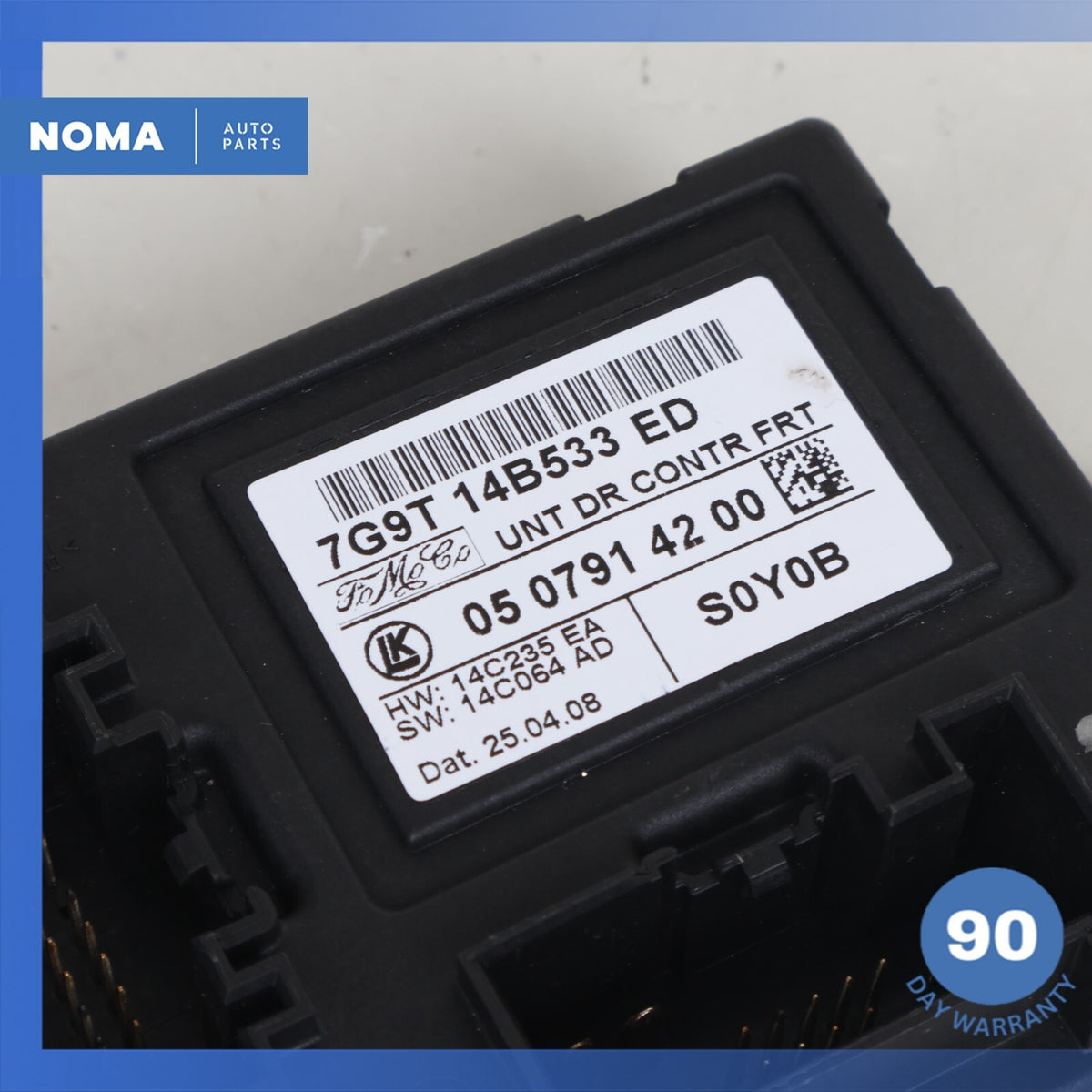 2009 Jaguar X150 XKR XK Front Left Side Door Control Module Unit OEM - photo 3