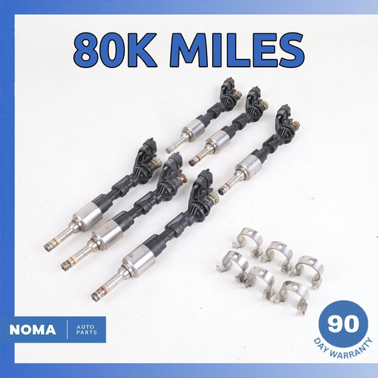 13-21 LR Range Rover L494 F-Pace XJ XF 3.0 AJ126S Fuel Injector Set OEM 80k - photo 1