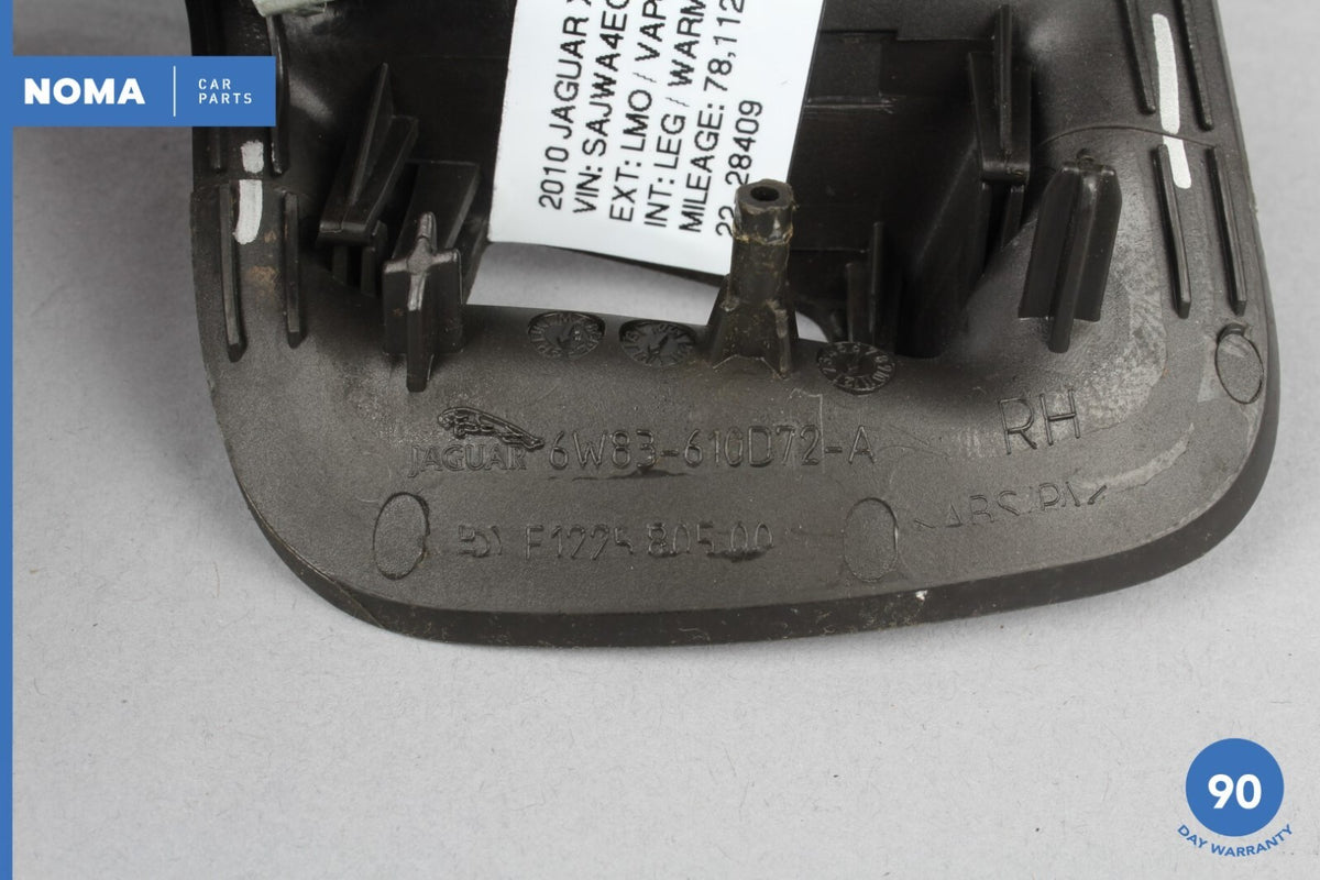 07-15 Jaguar XKR XK X150 Convertible Rear Right Side Seat Belt Bezel LEG OEM - photo 13