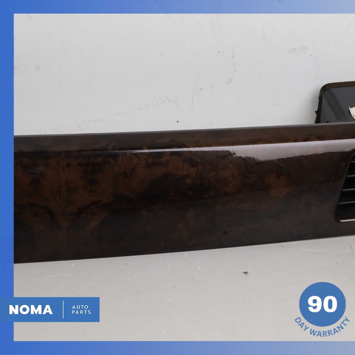 BMW E92 328i 335i Dashboard A/C AC Air Vent Grille Wood Trim Set OEM - photo 5