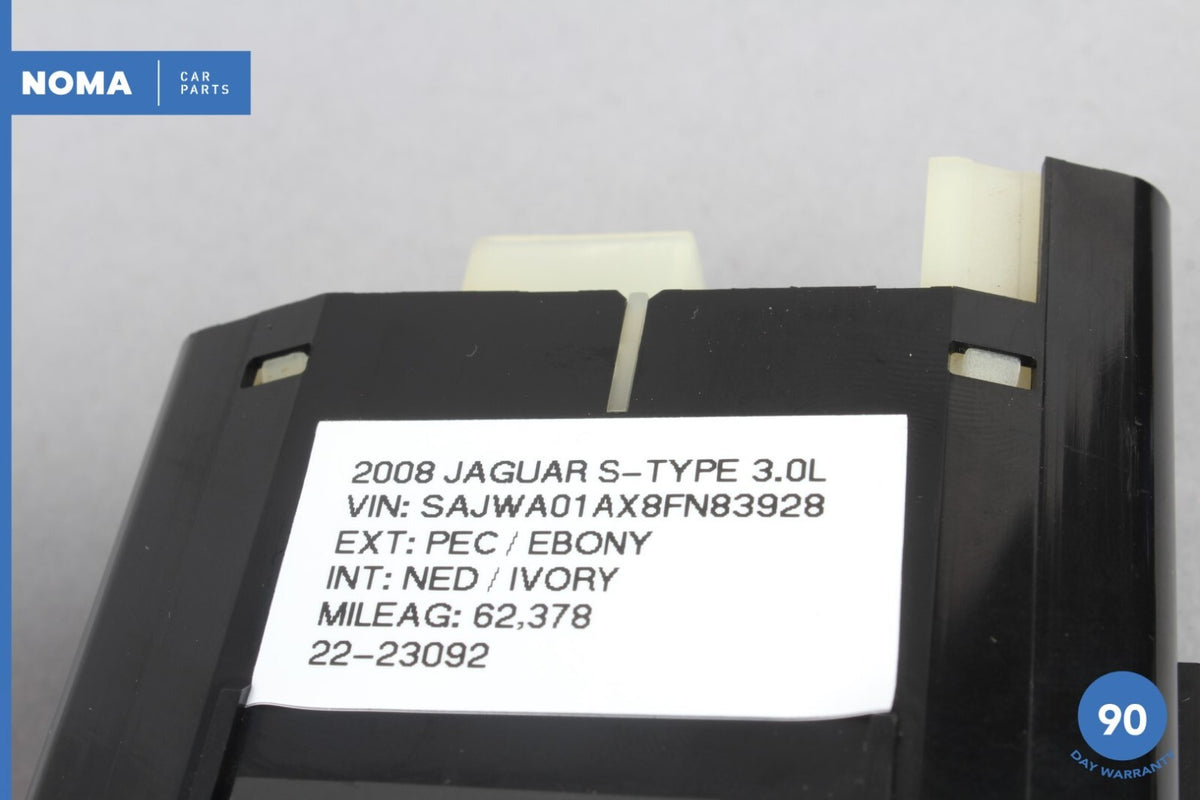 03-08 Jaguar S-Type X206 Dash Dashboard Fog Light Dimmer Trip Reset Switch OEM - photo 10