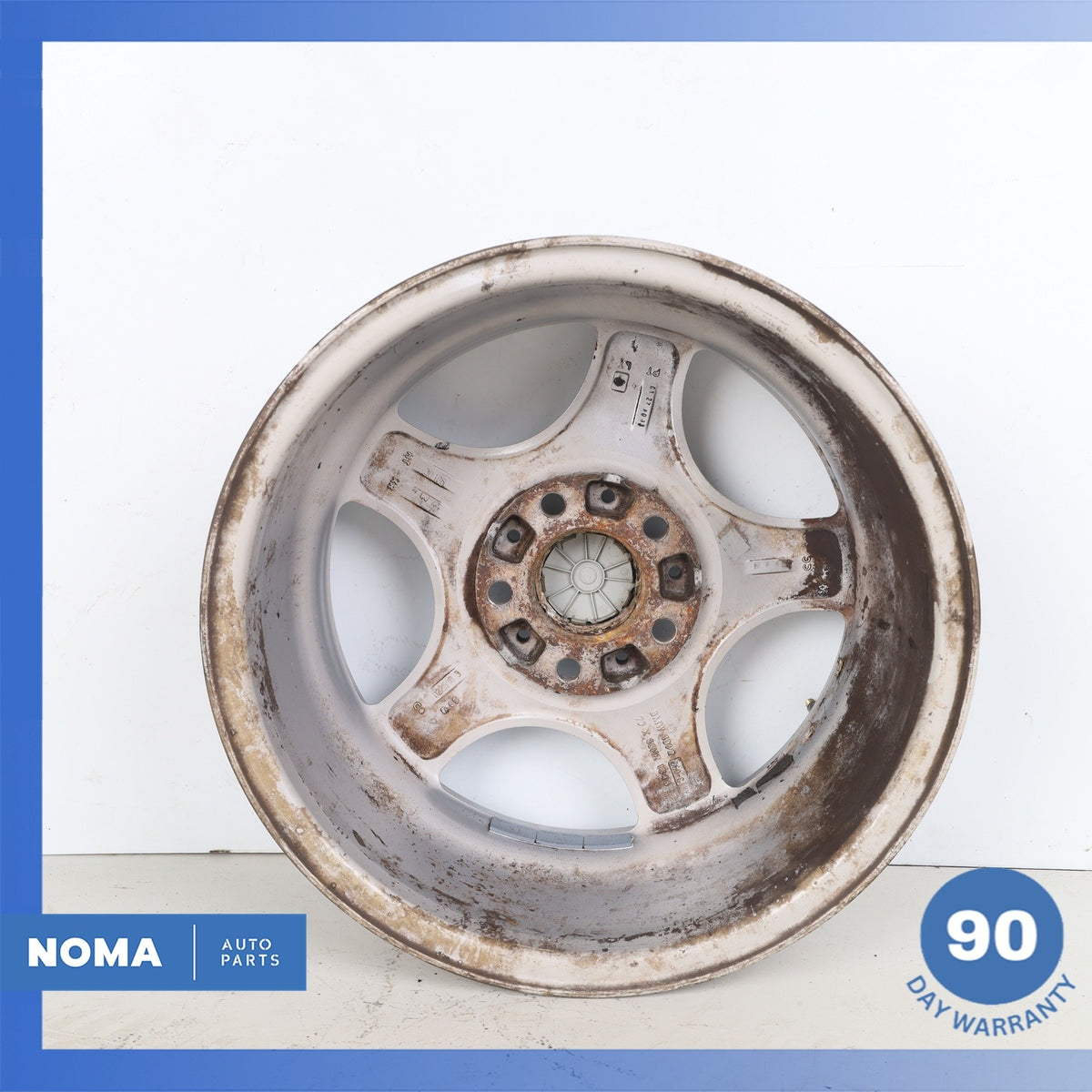 96-02 BMW E36 Z3 Style 35 7 x R16 16" Wheel Rim Silver 36111092260 OEM - photo 8