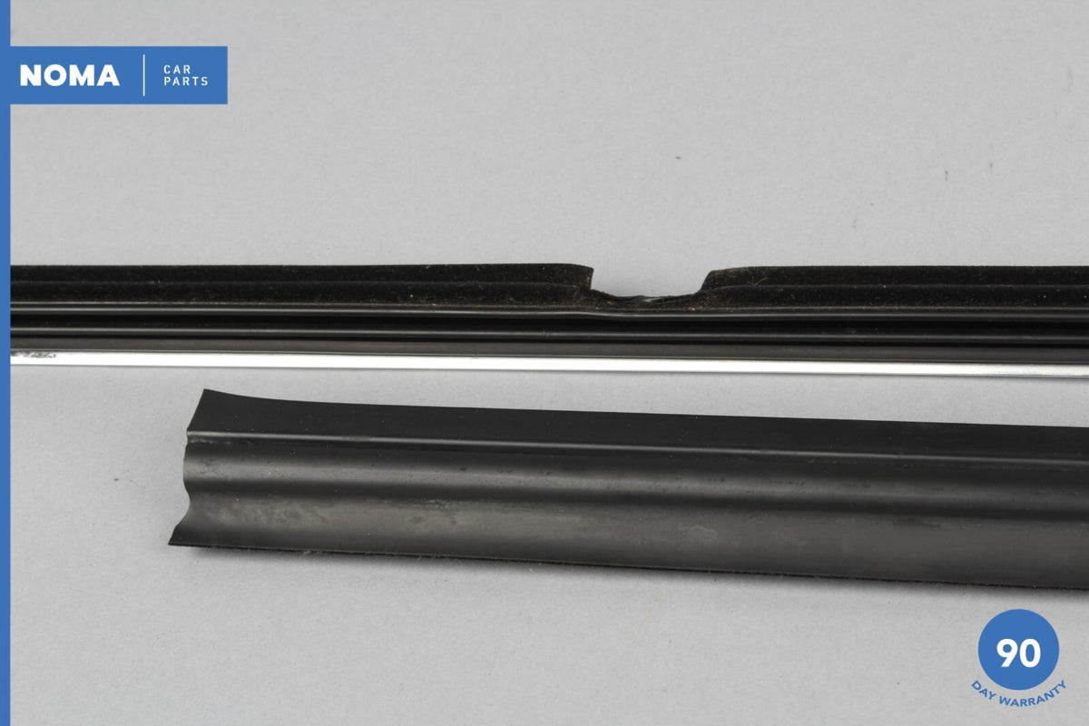 00-08 Jaguar S-Type X204 Rear Left Side Door Window Seal Set of 2 OEM - photo 11