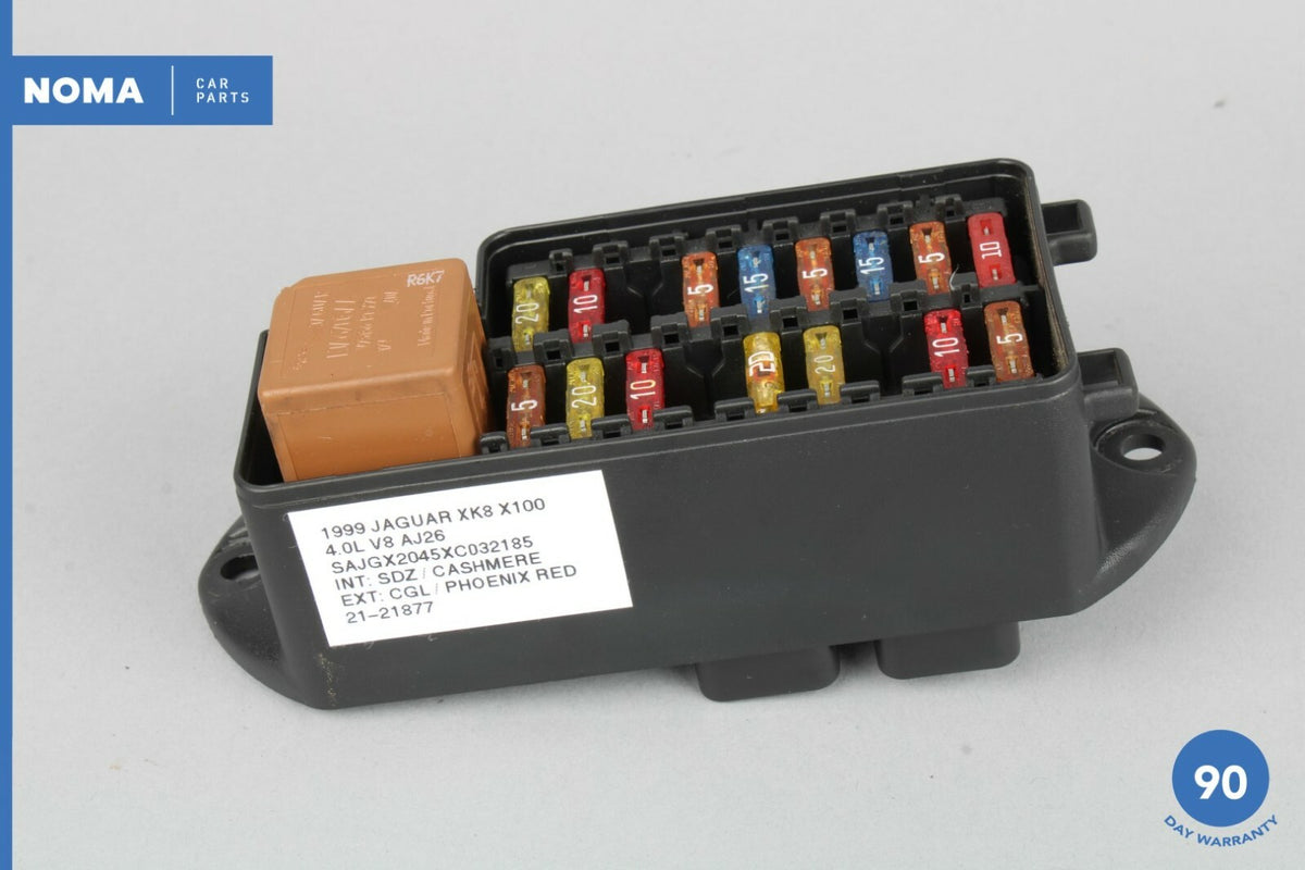 98-01 Jaguar XK8 XKR X100 Right Passenger Side Interior Dash Fuse Box OEM - photo 4