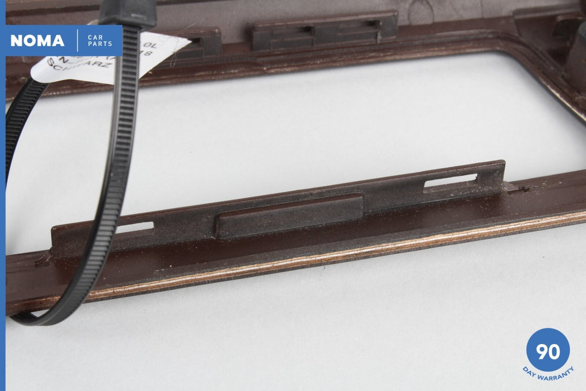 07-12 BMW 328i E90 Front Left Driver Side Dashboard Molding Wood Walnut OEM - photo 10