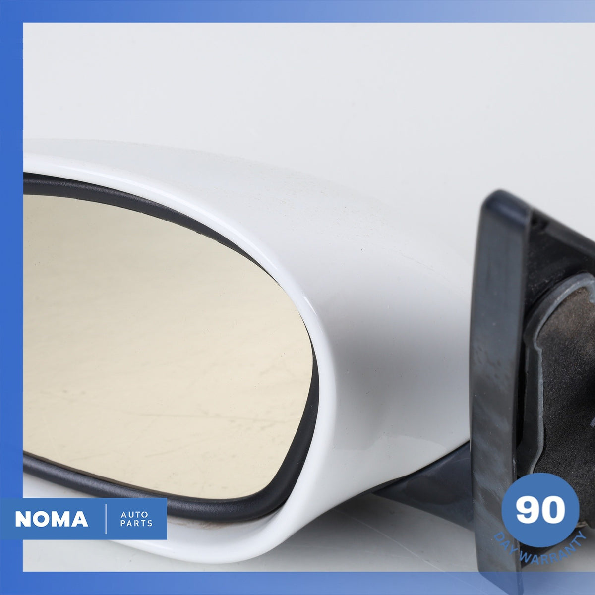 03-08 BMW E85 Z4 Left Side Rear View Door Mirror White OEM - photo 4