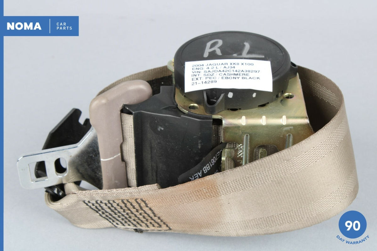 01-06 Jaguar XK8 X100 Convertible Rear Left Driver Seat Belt Retractor AEK OEM - photo 1