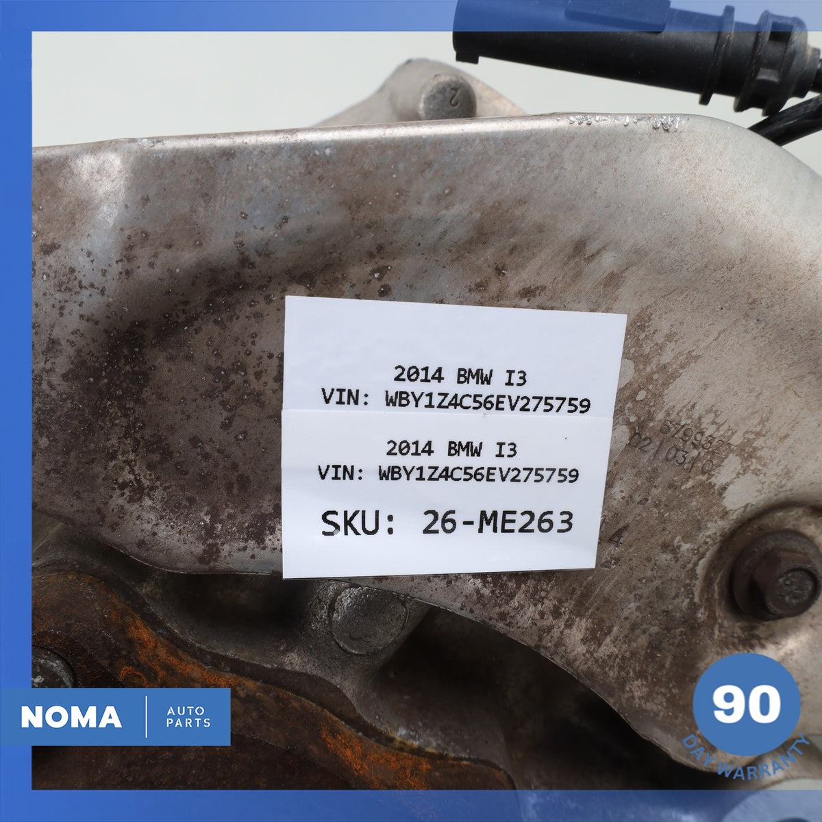 14-21 BMW i3 I01 Hybrid Front Left Driver Side Spindle Knuckle Hub OEM 78k - photo 14