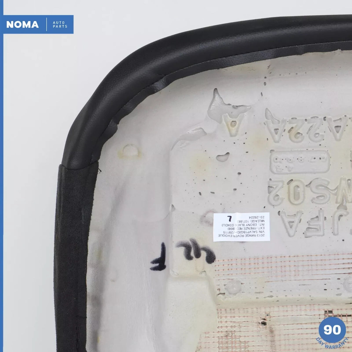 12-15 LR Range Rover Evoque L538 Front Left Side Lower Bottom Seat Cushion OEM - photo 15