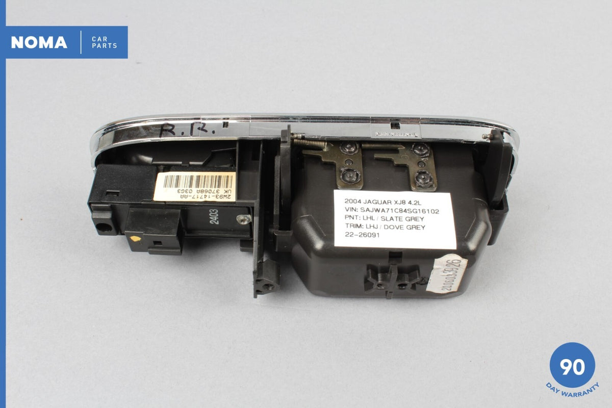 04-09 Jaguar XJ8 XJR VDP X350 Rear Right Side Door Window Switch w/ Ash Tray OEM - photo 6