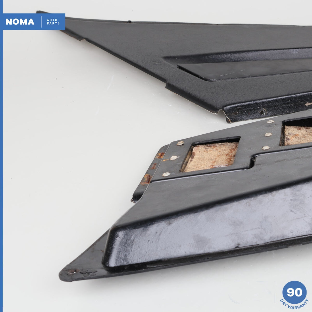 84-91 Jaguar XJS HE Series 2 Rear Right Passenger Side Air Duct Cover Black OEM - photo 8