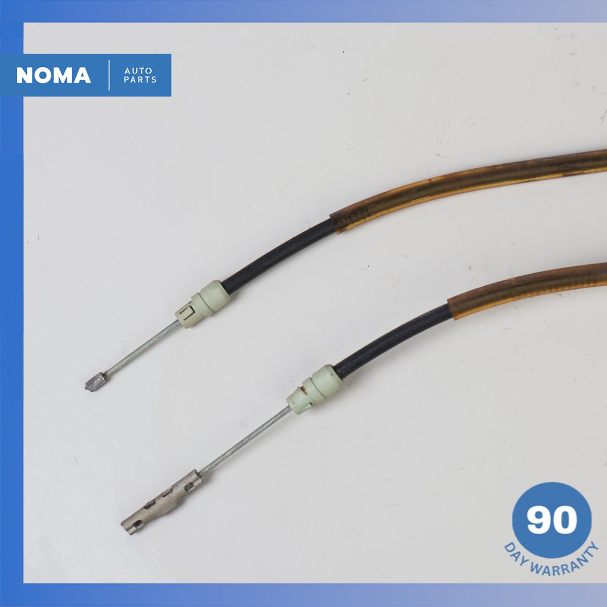 2010 Jaguar X250 XF Rear Left & Right Side Parking Brake Cable Set of 2 OEM - photo 12