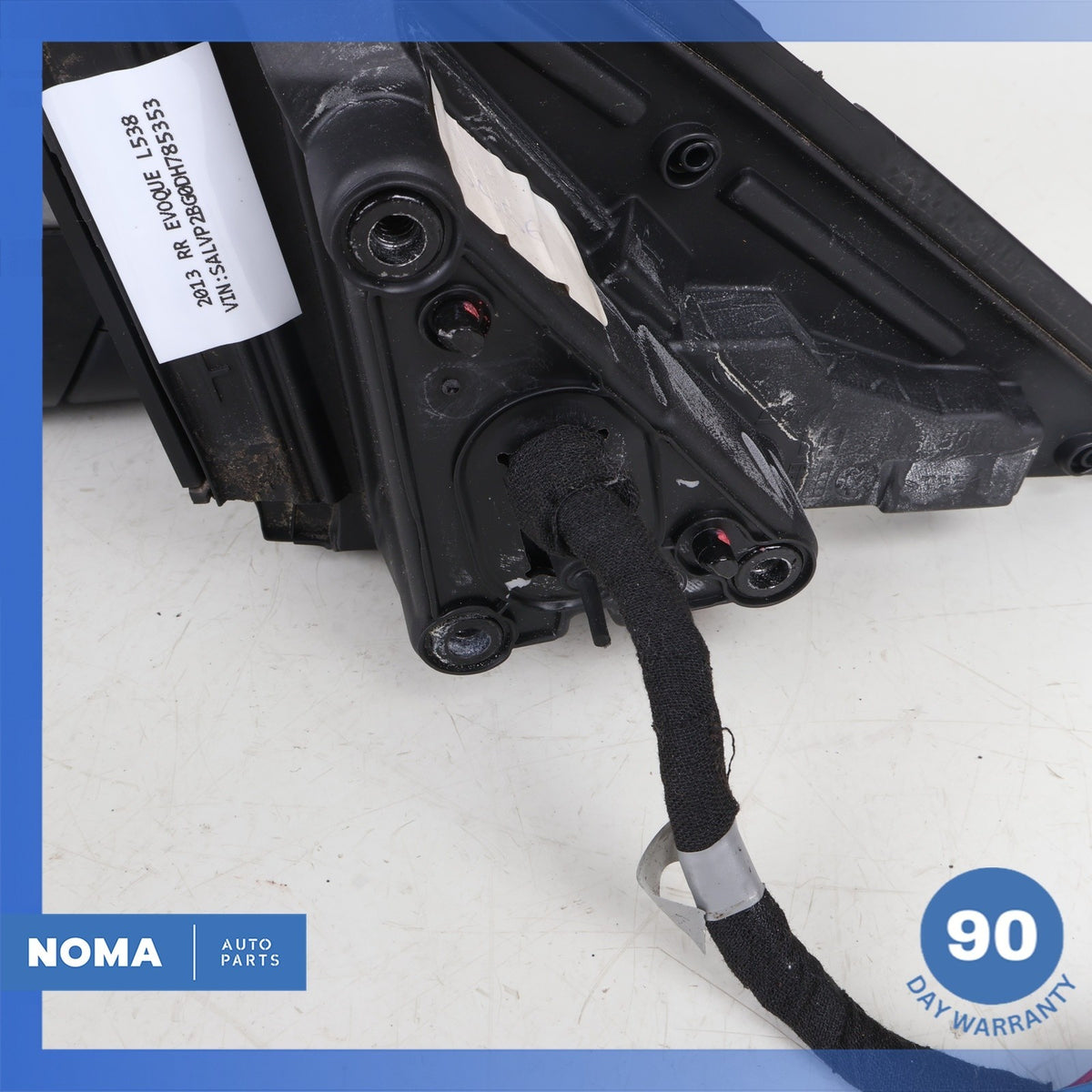 12-13 LR Range Rover Evoque L538 Left Side Rear View Mirror Assembly Gray OEM - photo 5