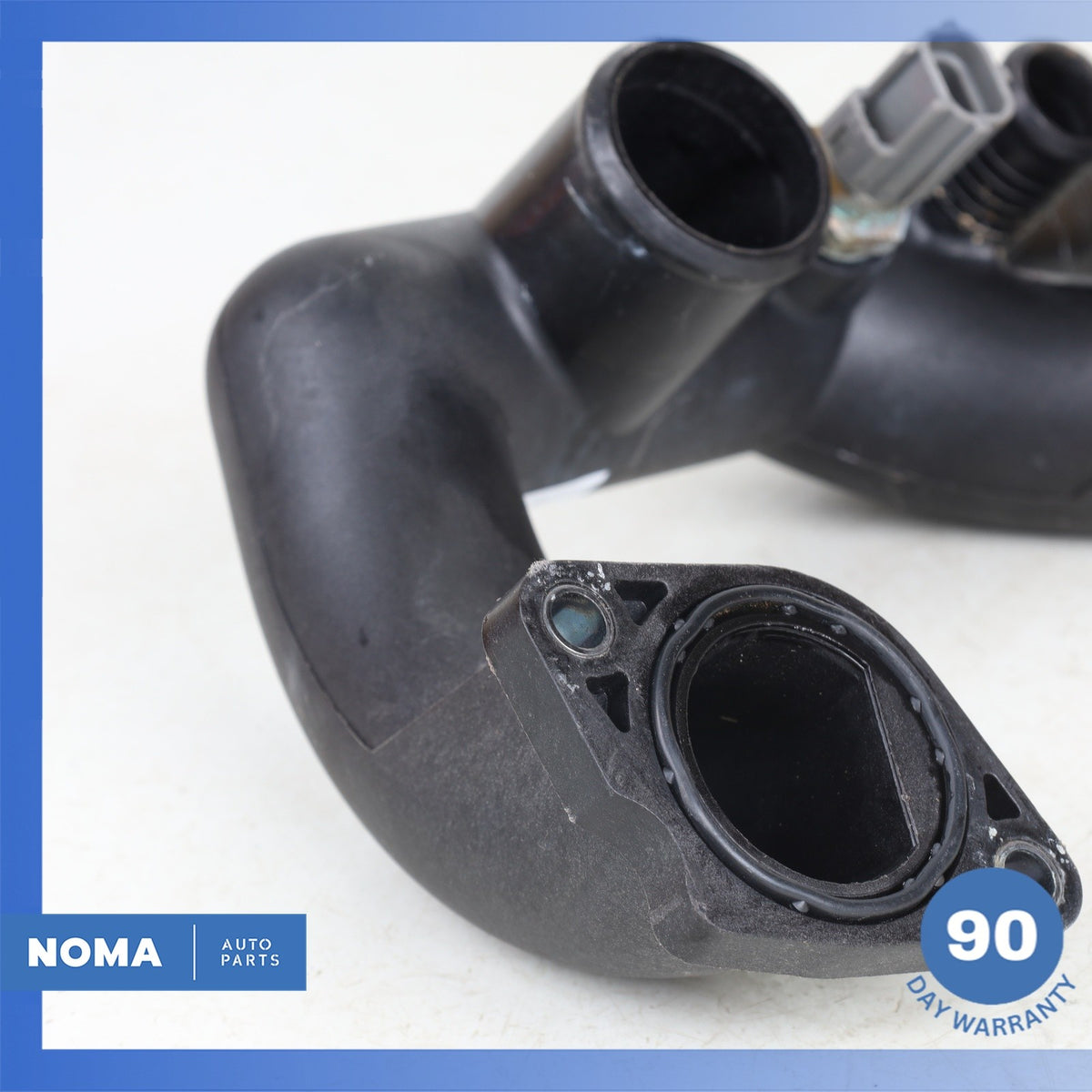 97-03 Jaguar X100 XK8 Thermostat Housing Water Outlet Pipe 96JV8A504BD OEM - photo 4
