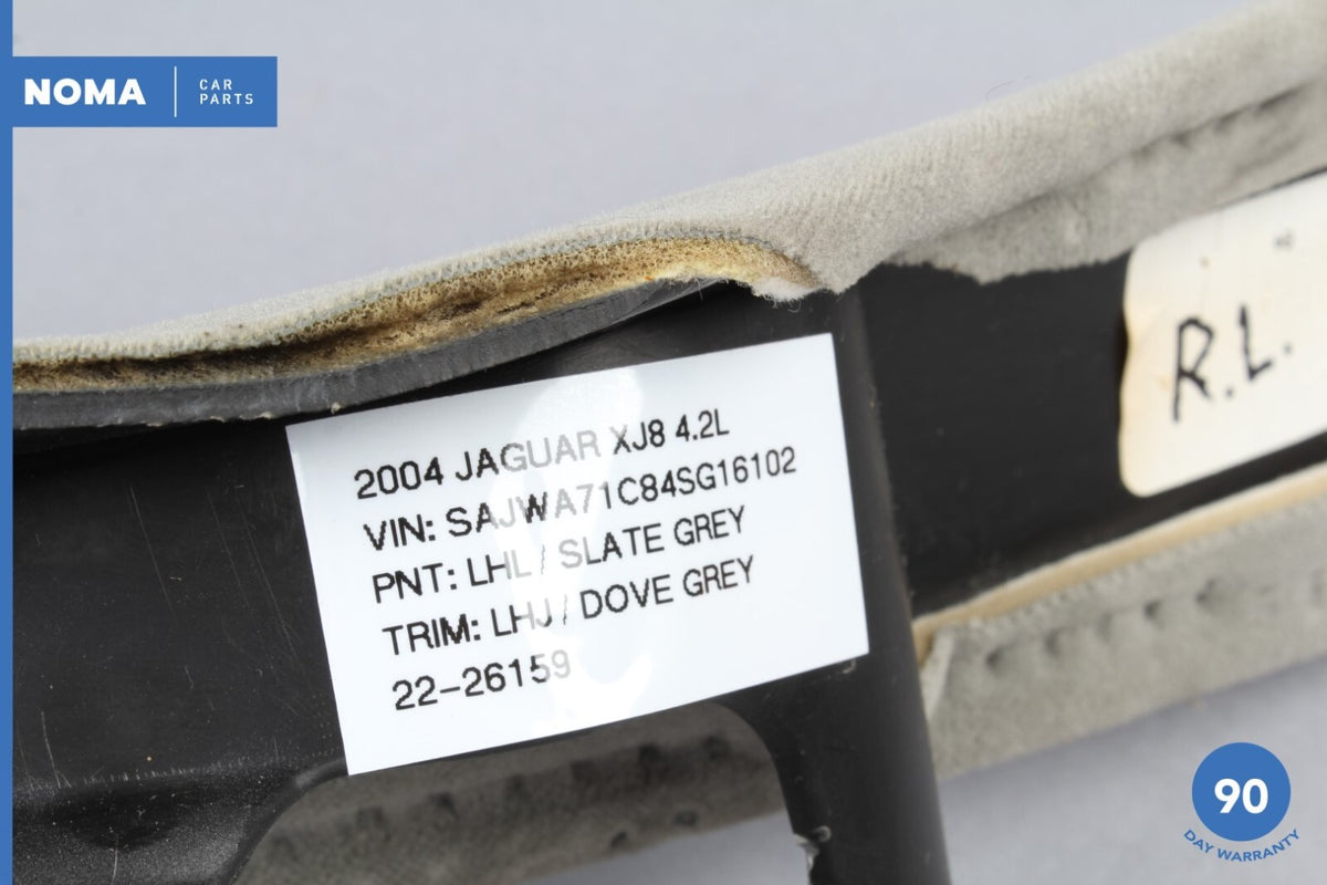 04-06 Jaguar XJ8 XJR VDP X350 Rear Left Driver Side Lower D Pillar Trim LHJ OEM - photo 13