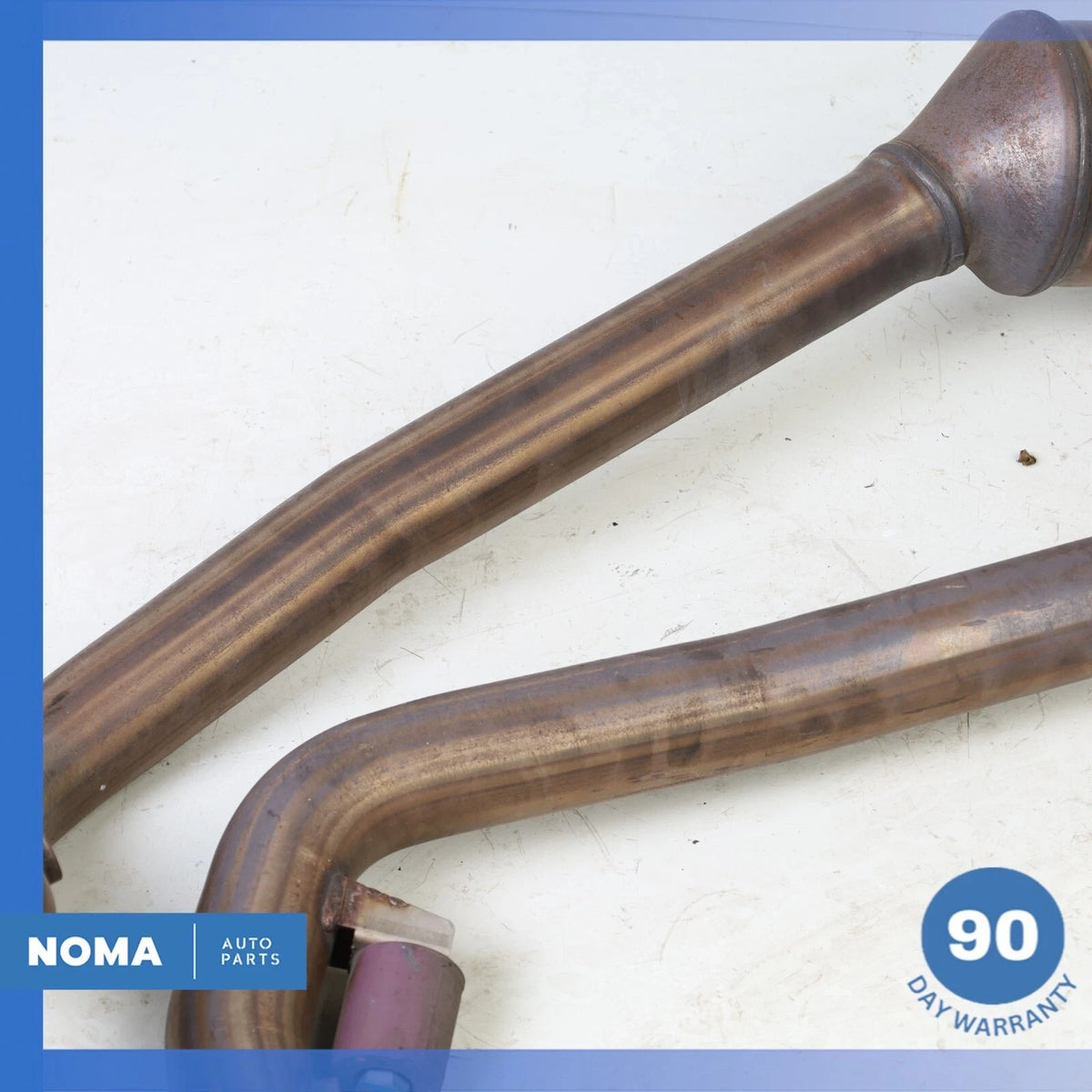 16-19 Jaguar X351 XJL XJ 3.0L Left & Right Side Exhaust Downpipe Set OEM 65k - photo 12