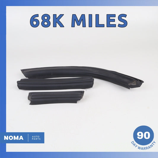 03-08 BMW E85 Z4 Convertible Top Roof Right Side Outside Molding Seal Set OEM - photo 1