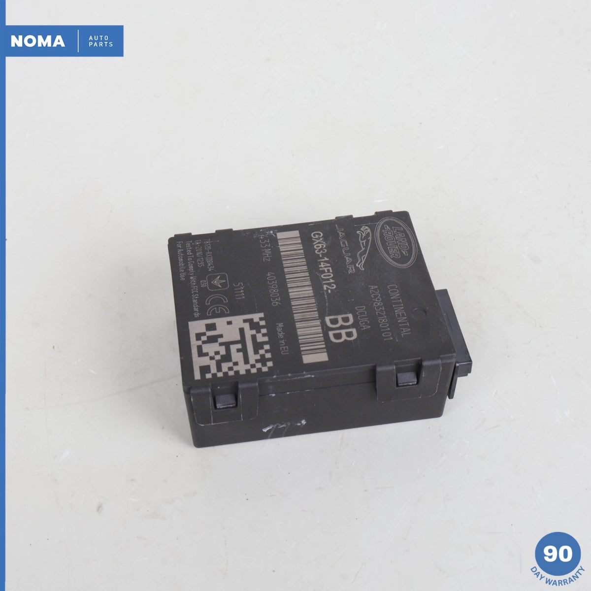 16-17 Jaguar X260 XF TPMS Tire Pressure Monitor Module Unit GX6314F012BB OEM - photo 4