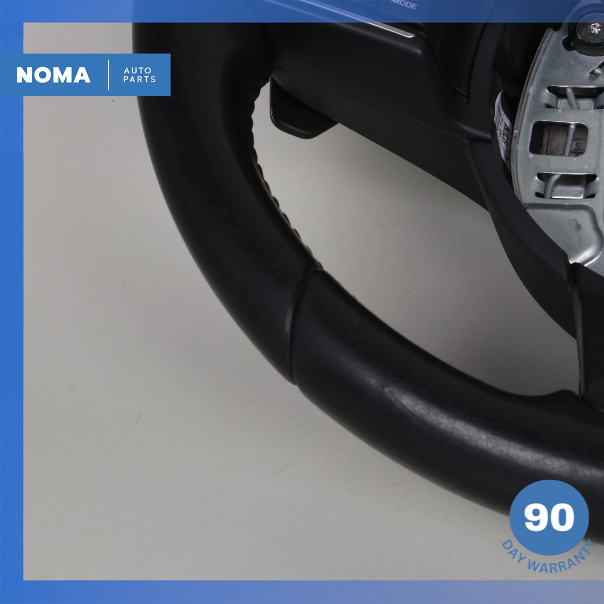 16-21 Jaguar X260 XF XE F-Pace Steering Wheel w/ Paddle Shifters Black OEM - photo 10