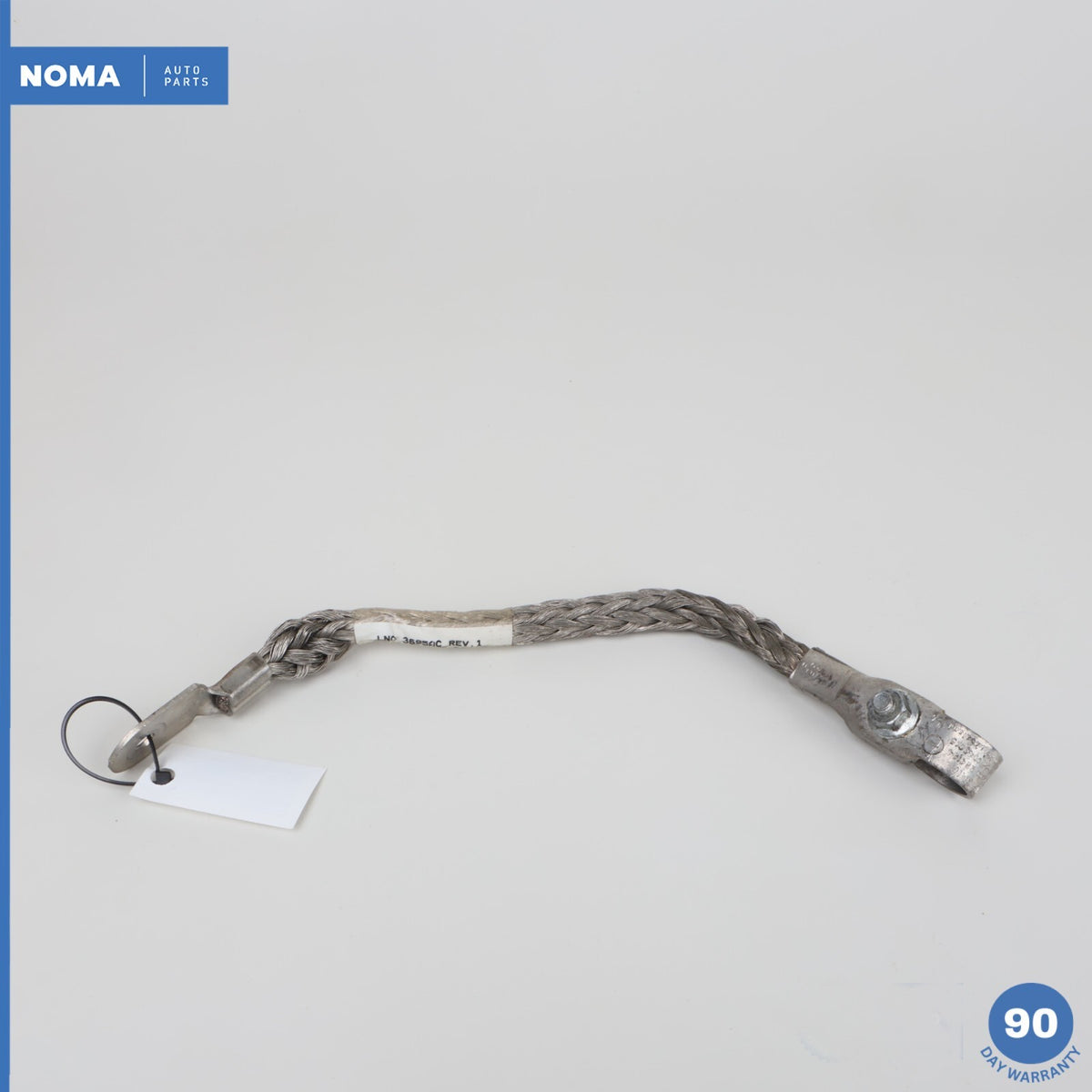 97-06 Jaguar XK8 XKR X100 Battery Ground Negative Cable Braided LNC3695AC OEM - photo 6