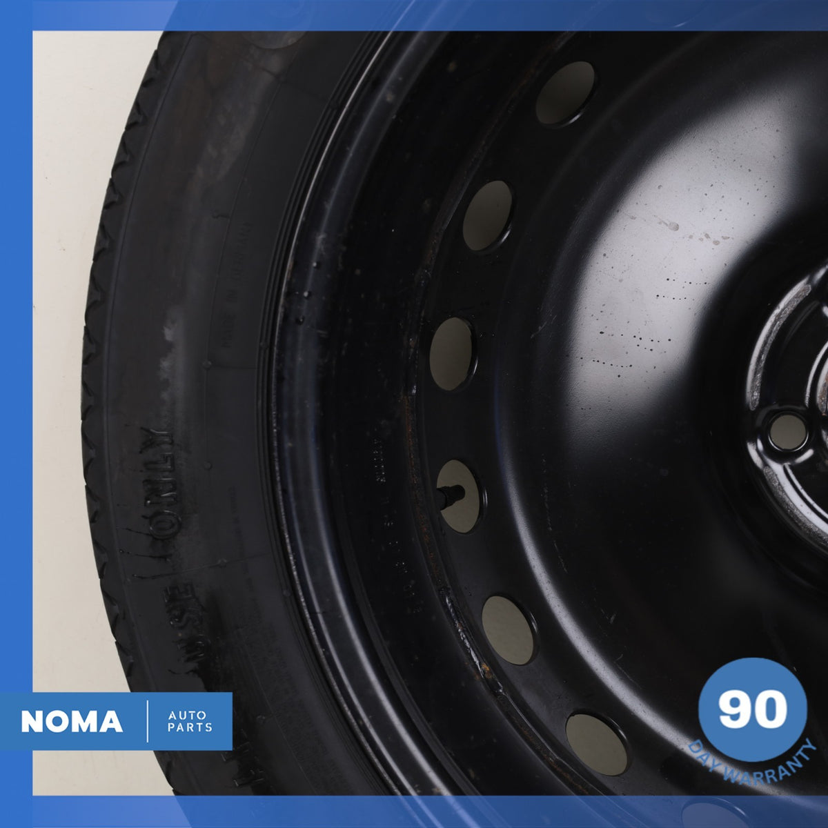 00-06 Jaguar X100 XKR XK8 Emergency Spare Tire Wheel Donut Rim 145 80 18" OEM - photo 16