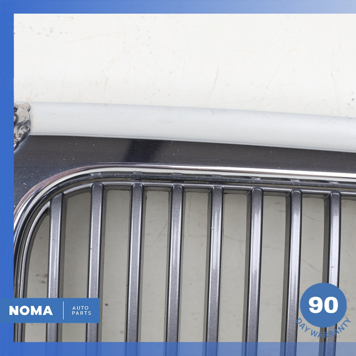 98-03 Jaguar X308 XJ8 XJR VDP Front Radiator Center Grille Chrome HNC5504CB OEM - photo 4